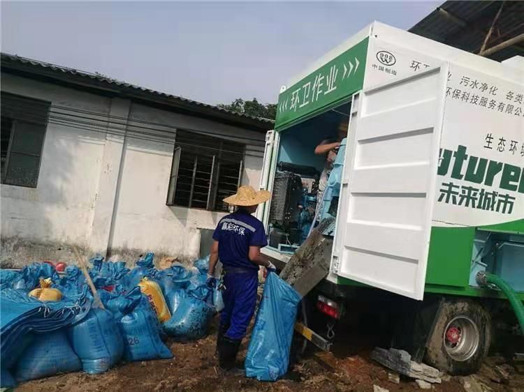 肇庆工业污泥压干处理